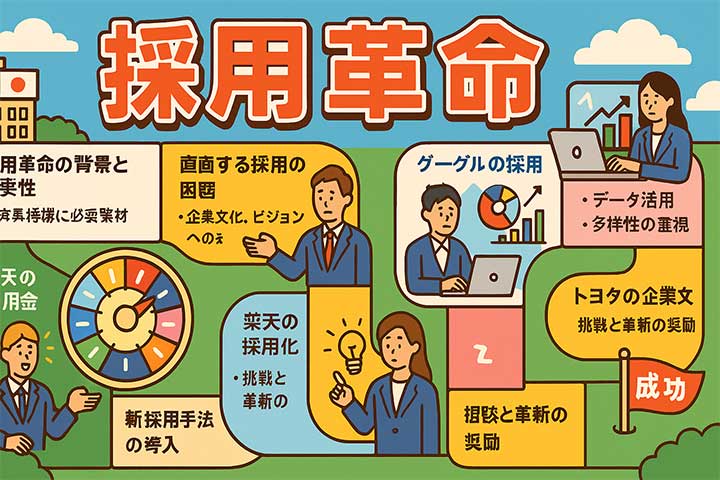 採用革命を実現するための具体的な解決策は？