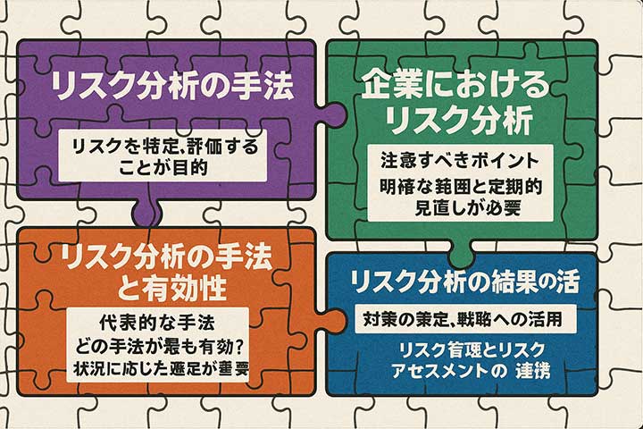 リスク分析の結果をどのように活用するか？
