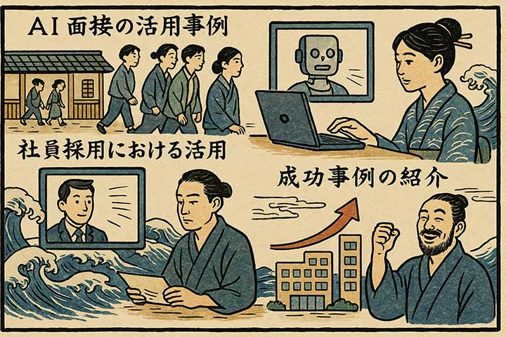 AI面接の活用事例