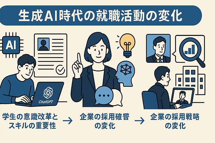 生成AI時代の就職活動の変化