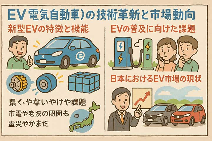 EV（電気自動車）の技術革新と市場動向