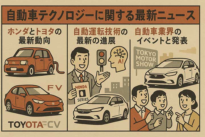 自動車テクノロジーに関する最新ニュース