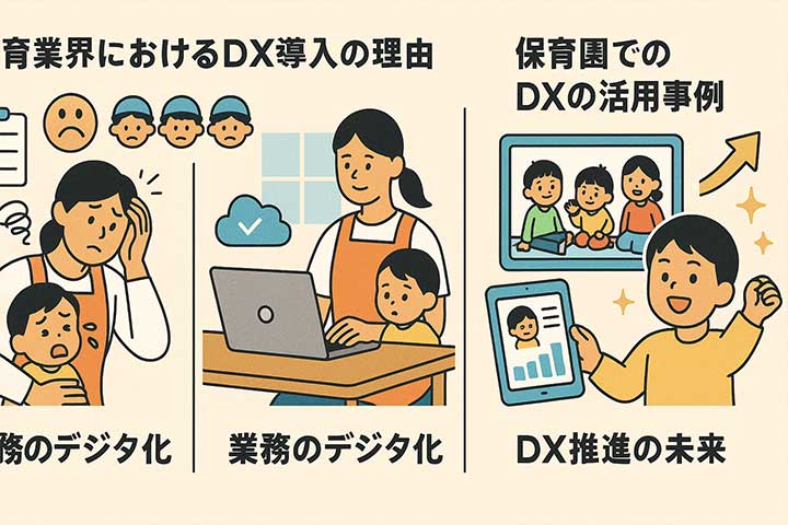 保育業界におけるDX導入の理由とは？
