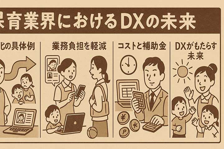 保育業界におけるDX推進の未来は？