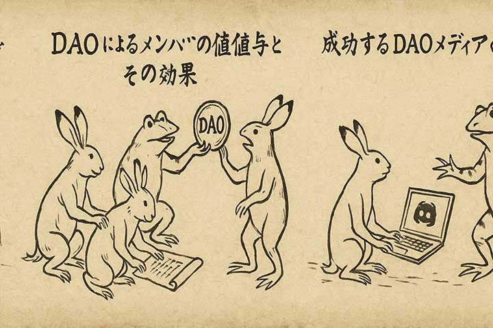 DAOを活用したメディアの運営モデル