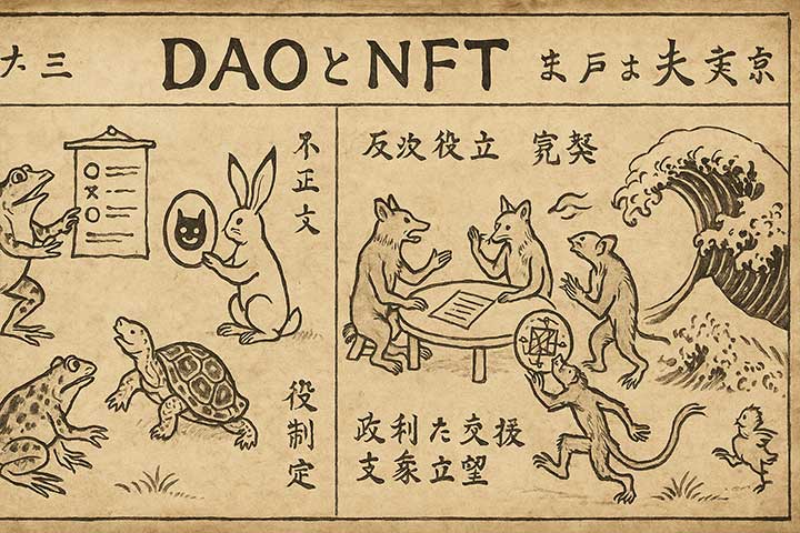 DAOとNFTの未来: 組織と金融の新しいビジョン