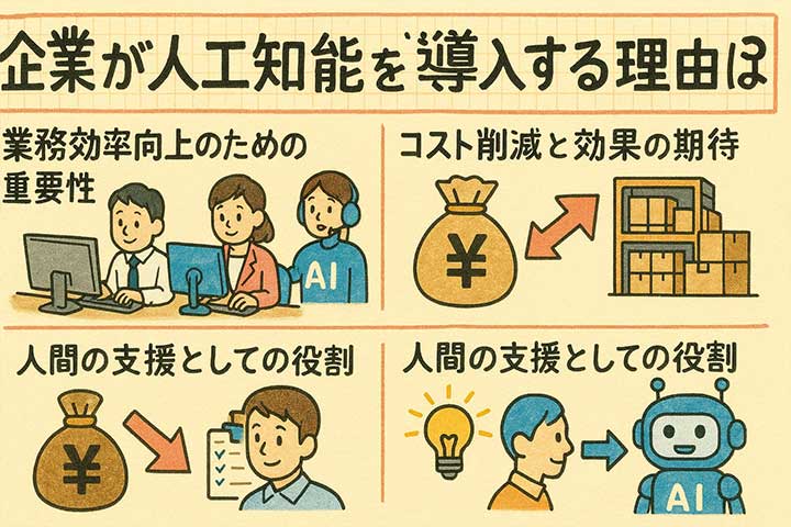 企業が人工知能を導入する理由とは？