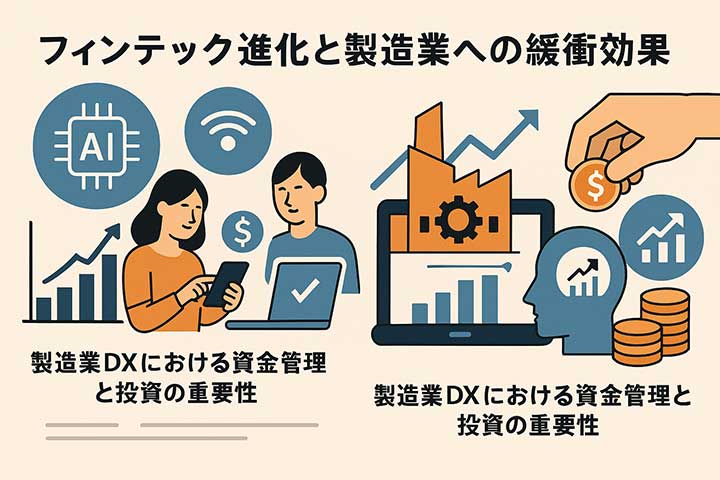 フィンテックの進化と製造業への緩衝効果