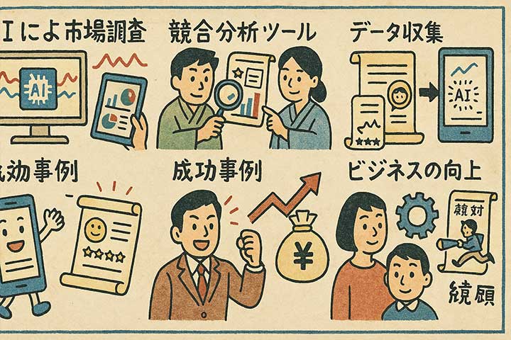 最新の競合分析ツールの機能と特徴