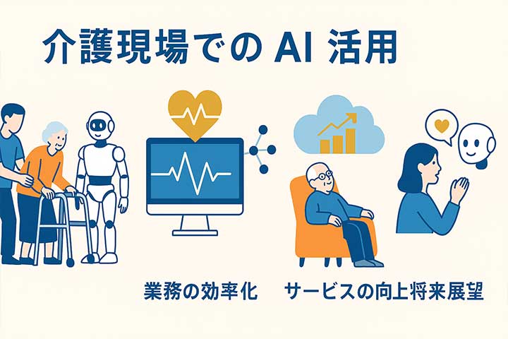 介護現場におけるAI活用の最新事例とは？