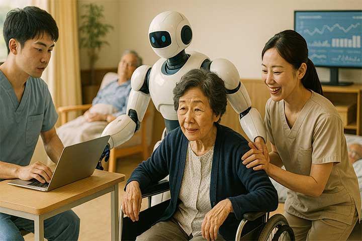 介護現場のAI活用最新事例とメリット！業務効率化に関しての「よくある質問」