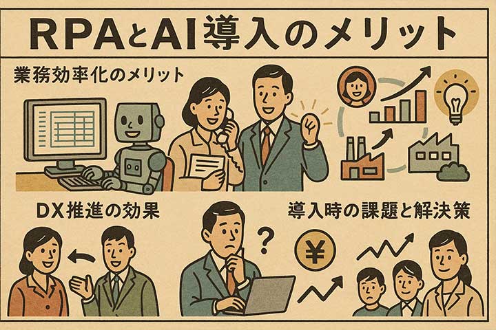 RPAとAI導入のメリット