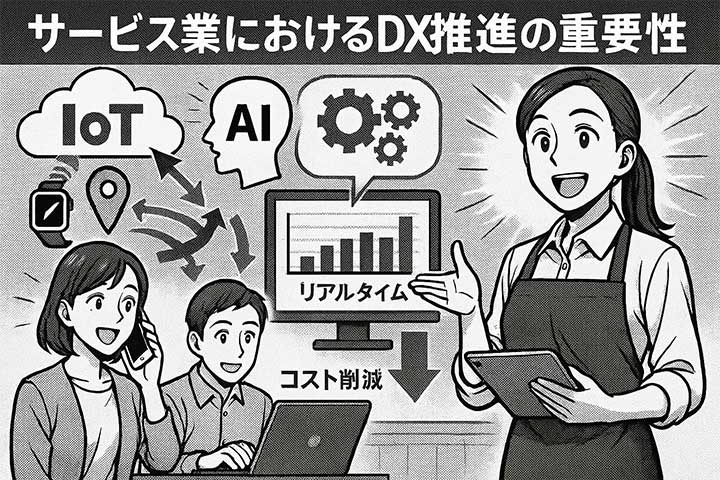 サービス業におけるDX推進の重要性とは？
