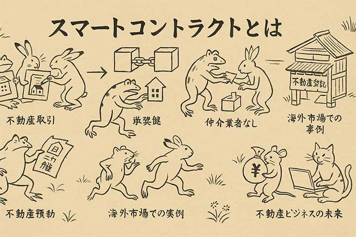 不動産ビジネスにスマートコントラクト活用：海外市場の事例と可能性に関する「よくある質問」