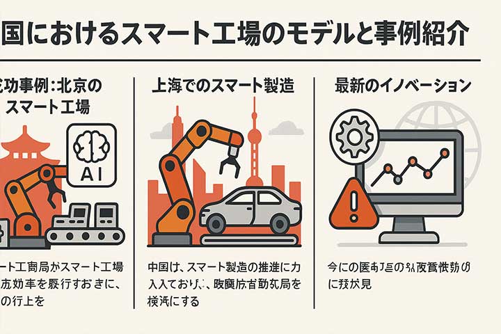 中国におけるスマート工場のモデルと事例紹介