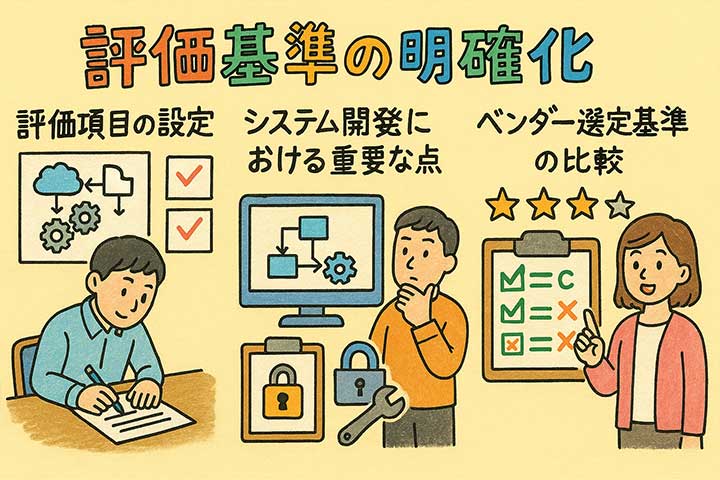 評価基準の明確化