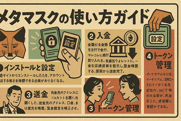 メタマスクでの入金方法と手順