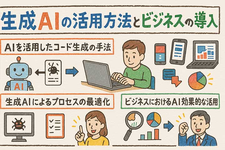 生成AIの活用方法とビジネスへの導入