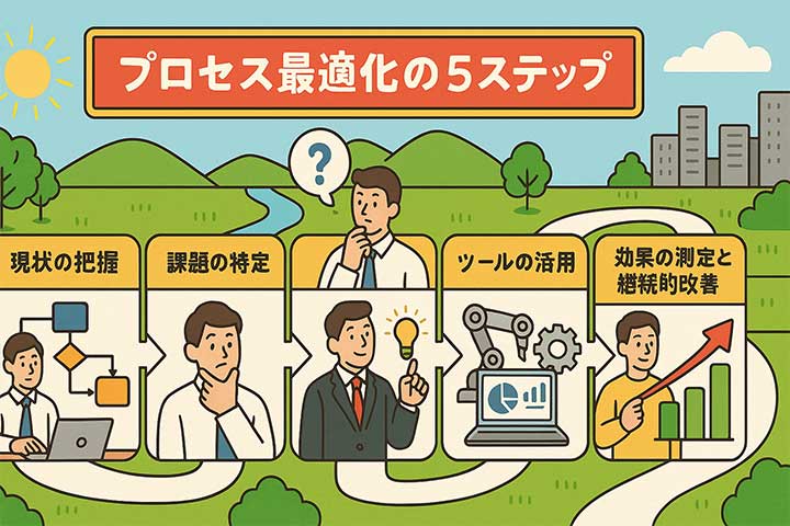 プロセス最適化の5ステップ