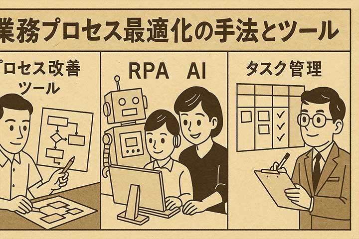 業務プロセス最適化の手法とツール