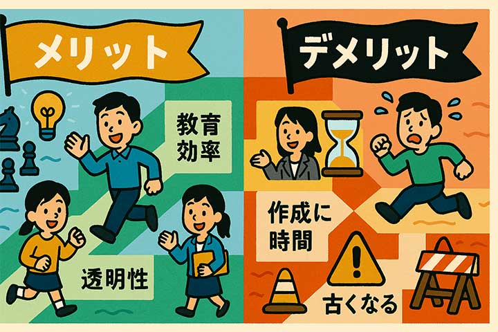 業務マニュアル作成のメリットとデメリットは？