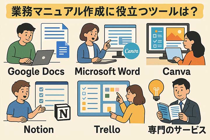 業務マニュアルの運用と更新方法は？