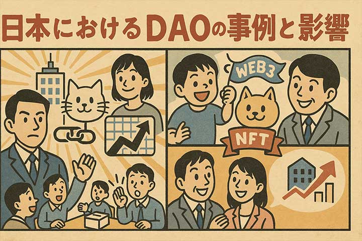 日本におけるDAOの事例と影響