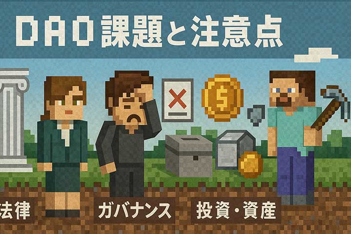 DAOの課題と注意点