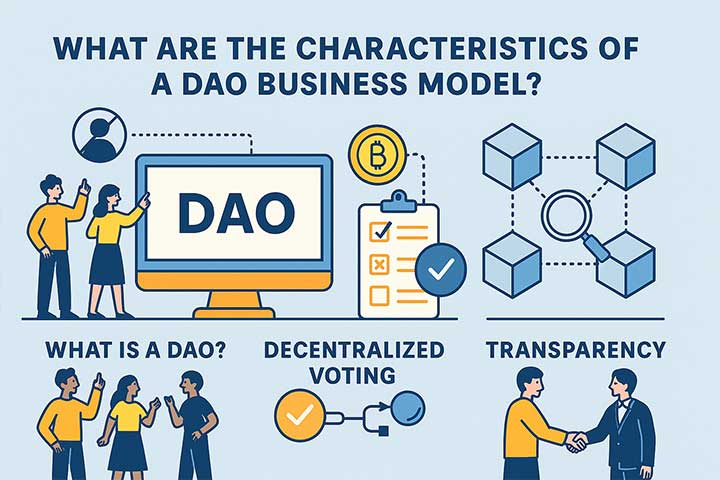 DAOビジネスモデルの特徴と仕組みは？