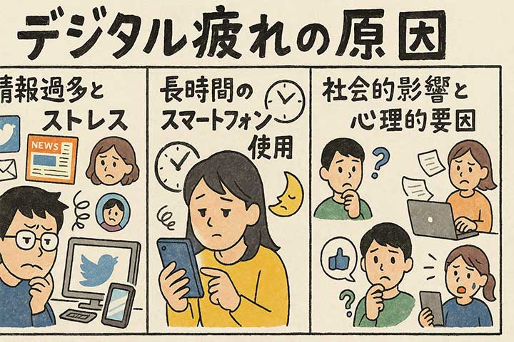 デジタル疲れの原因