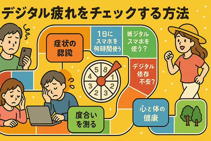デジタル疲れをチェックする方法