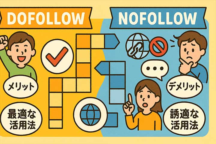 dofollowとnofollowの使い分け