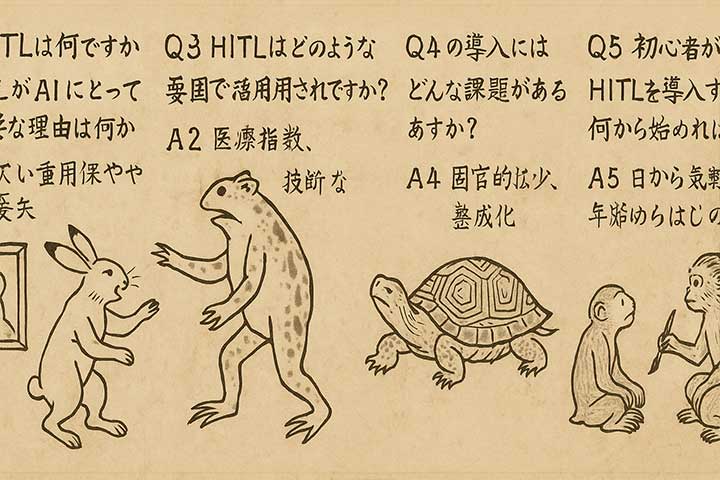 AIシステムにおける人間参加型（HITL）の活用と重要性に関しての「よくある質問」