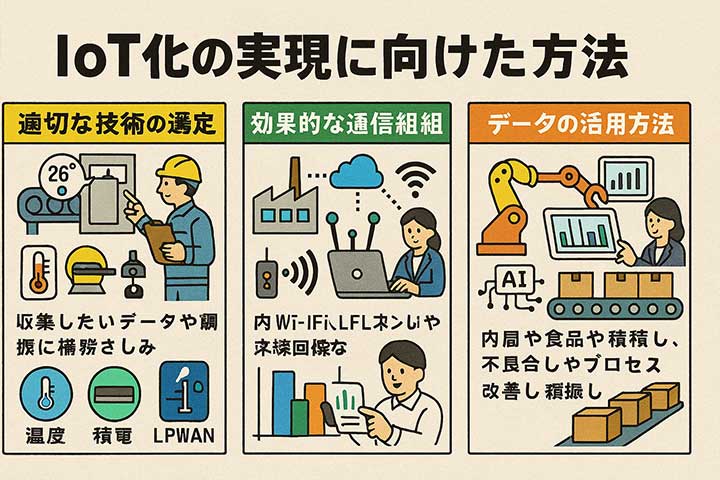 IoT化の実現に向けた方法