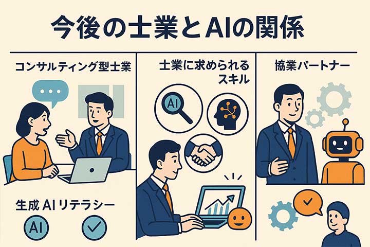 今後の士業とAIの関係