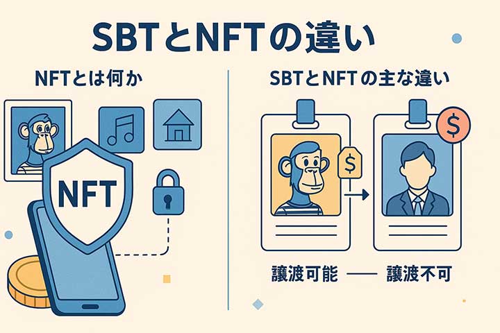 SBTとNFTの違い