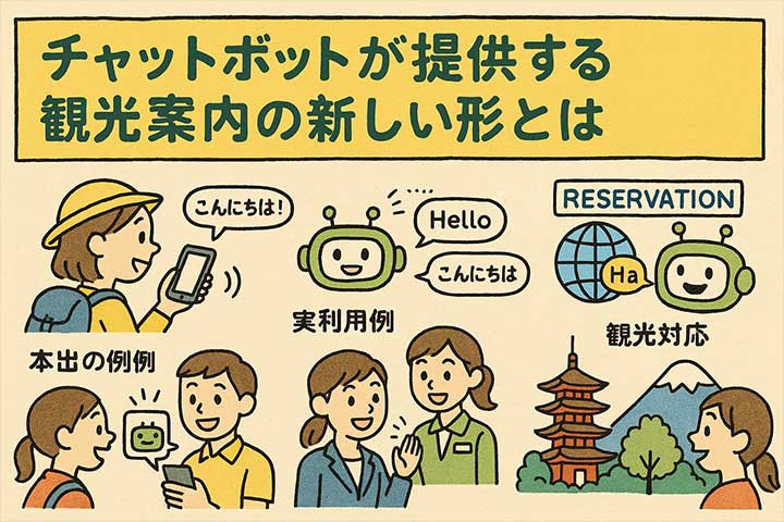 チャットボットが提供する観光案内の新しい形とは？