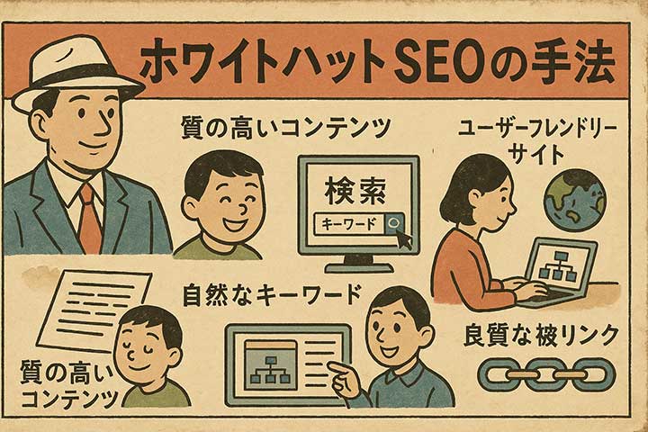 ホワイトハットSEOの手法