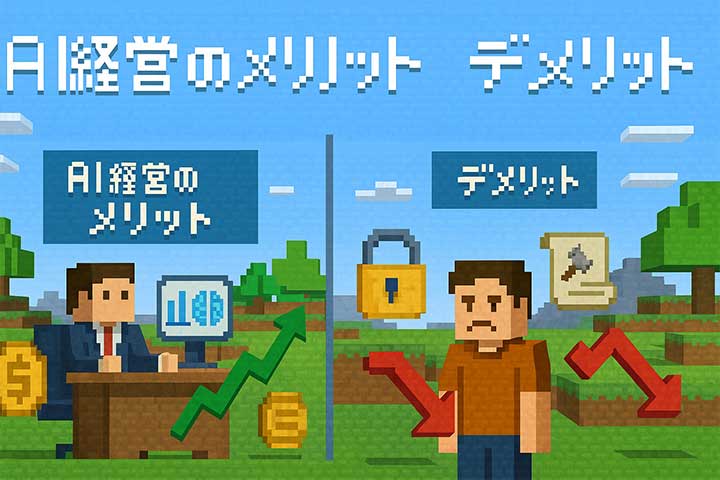 AI経営のメリットとデメリット