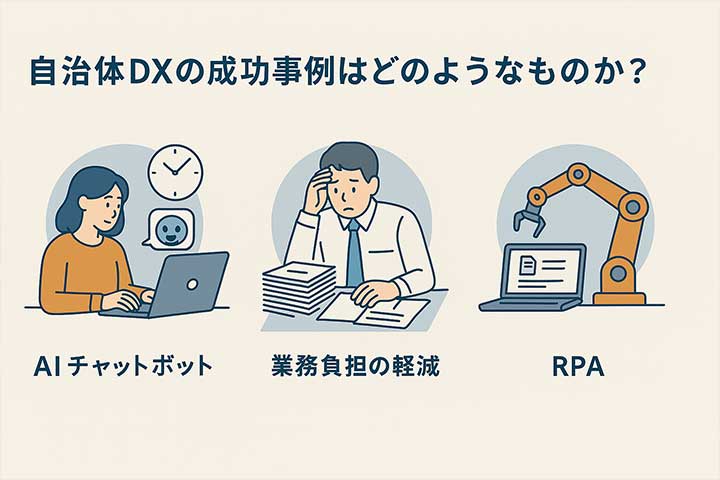 自治体DXの成功事例はどのようなものか？