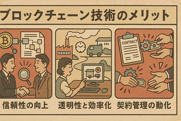 ブロックチェーン技術のメリット