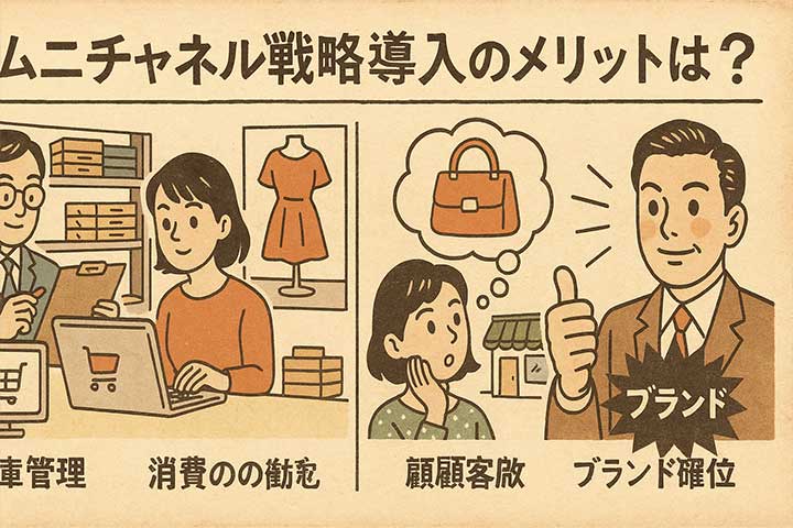オムニチャネル戦略導入のメリットは？