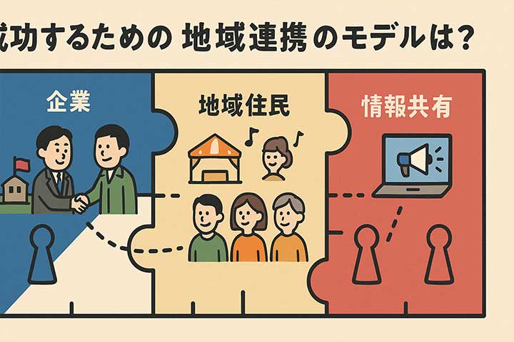成功するための地域連携のモデルは？