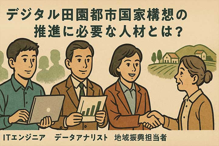 デジタル田園都市国家構想の推進に必要な人材とは？