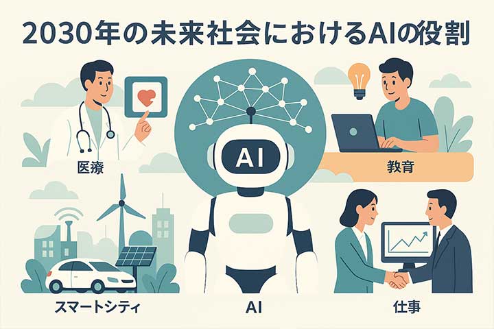 2030年の未来社会におけるAIの役割