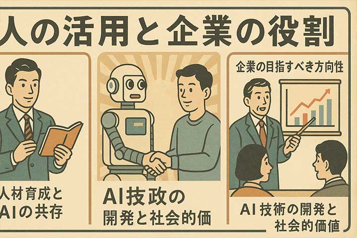 人の活用と企業の役割