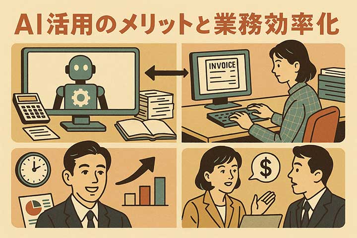 AI活用のメリットと業務効率化
