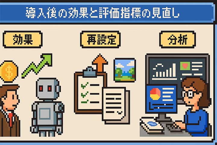 導入後の効果と評価指標の見直し