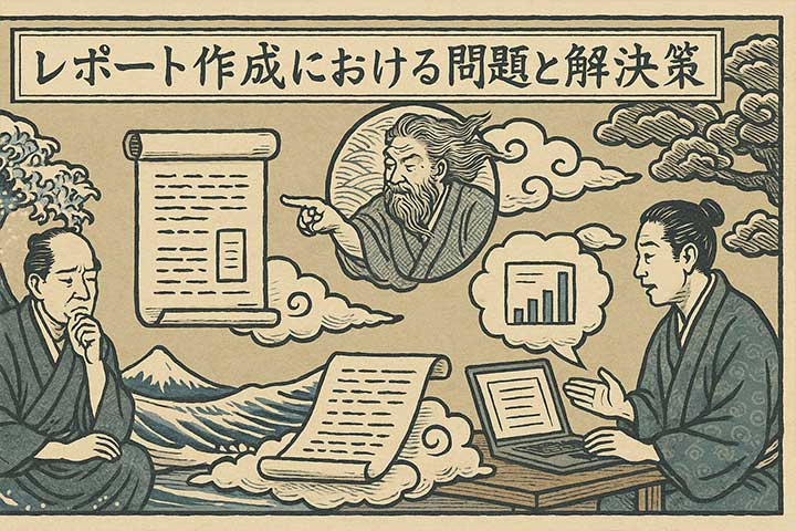 レポート作成における問題と解決策