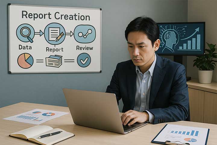 生成AIレポート作成：2025年業務効率化の方法とツールに関しての「よくある質問」
